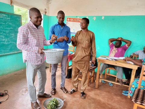 formation la culture du manioc et l'elevage des escargots